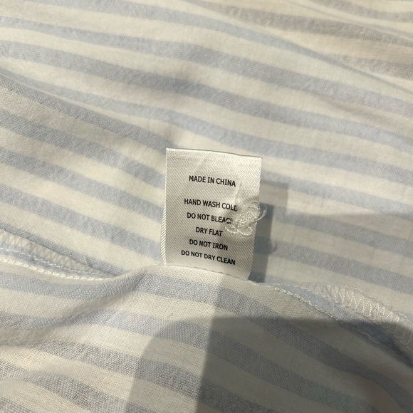 Blue and white striped Blouse - Picture 4 of 6